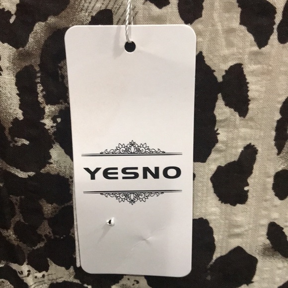 YESNO animal print maxi medium size dress. - Picture 7 of 10